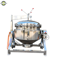 Autocuiseur Industriel Commercial en Acier Inoxydable Grande Capacité, Cuve de Cuisson Industrielle 50L-1000L pour Ligne de Production Alimentaire