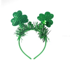 Youlun St. <span class=keywords><strong>Patrick</strong></span>'s Day Bandeaux <span class=keywords><strong>Saint</strong></span> Patricks Day Couvre-chef Irlandais Costume Accessoires Top Hat Party Favors pour Femmes Hommes Enfants - Product Image 4