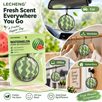 Désodorisant de voiture personnalisé avec logo de marque, à évaporation naturelle, style moderne et populaire, parfums suspendus pour voiture