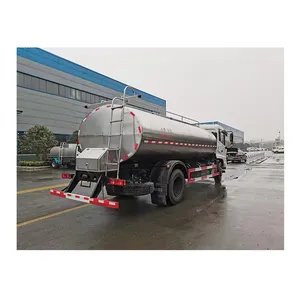 10000 litre transport capacity stainless steel milk tank food truck for sale