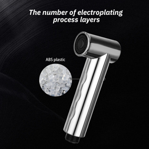 Пластиковый ручной мусульманский распылитель для биде - Product Image 3