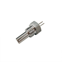 Sensor Probe Termistor NTC Baja Tahan Karat Berulir M10 QCZH Grosir, Housing B3950, Akurasi 1%-5%, Rentang -30~120, 1K-100K