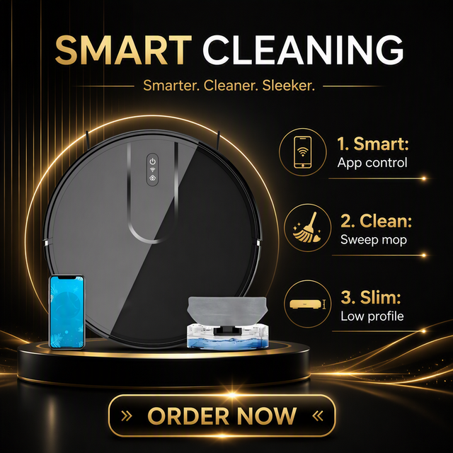 Smart Robot Vacuum Mop Multi Floor Mapping Wet Mopping Dry Vacuum Pet Hair Cleaning Robot Vacuum Cleaner