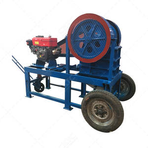 Concasseur à mâchoires haute efficacité pour granit, basalte et calcaire, à moteur diesel, avec chambre de concassage profond - Prix - Product Image 3