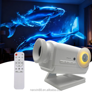 Projecteur LED dynamique holographique 3D moderne, <span class=keywords><strong>bruit</strong></span> blanc, vidéo 4K HD, planétarium, veilleuse, alimentation USB, construction en plastique - Product Image 2