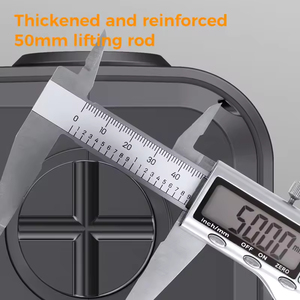 Kit de Gato Hidráulico Eléctrico de 12V y 5 Toneladas con Bomba de Aire, Llave de Impacto, <span class=keywords><strong>Inflador</strong></span> de Neumáticos y Luz LED para Reparaciones de Emergencia - Product Image 6