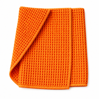 Serviette en microfibre gaufrée 280 g/m² pour vitres 40x60cm – Anti-traces, sans peluches, sans rayures, séchage rapide – Chiffon pour pare-brise avec logo personnalisé