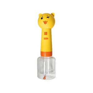 เครื่องทำฟองอัตโนมัติสำหรับสุนัข พร้อมขวดใสและด้ามจับสีเหลือง - Product Image 1