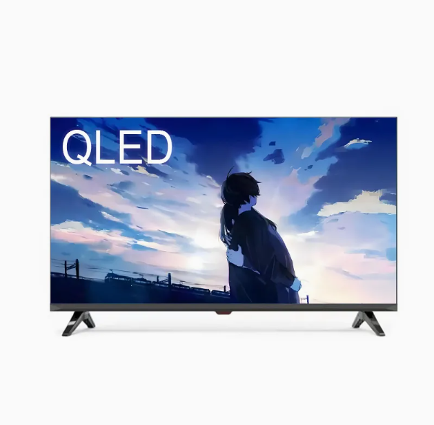 Frameless 50" 55" 65" 75" 4K 8K Ultra HD Full HD LED OLED QLED MINI Android WiFi Smart TV Wide Screen Black
