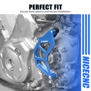 NiceCNC <span class=keywords><strong>Billet</strong></span> aluminium ATV untuk Yamaha Raptor 700 700R casing pelindung rantai pengaman 2006-2025 - Product Image 6