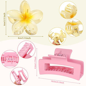 批发精美花朵发夹 夏威夷发夹 发夹套装 高级优雅大号发夹 定制 - Product Image 2