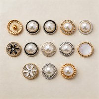 Boutons Métalliques à Prix Raisonnable, Sans Nickel, pour Bijoux, Boutons à Détails Vifs, Décoration de Vêtements, Boutons Métalliques pour Vêtements