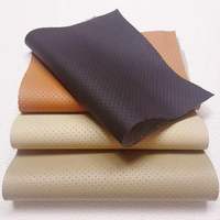 Tapisserie en Faux cuir pour sièges de voiture, tissu cuir, PVC, vinyle, effet perforant, nouveau,