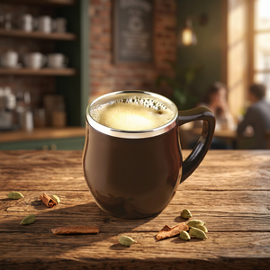 ANAX Chit-Chat Coffee <b>Mug</b> Set 6 Pcs 200 Ml Plastic With Stainless Steel Inner Modern Design Gift <b>Box</b> Included - Product Image 3