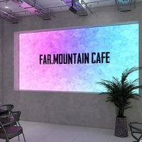 Pantalla de Película Suave RGB Personalizable, Programable, Caja de Luz Dinámica Colorida RGBCW, Marco de Aleación de Aluminio, Uso en Exteriores