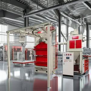 Loại xe đẩy tự động Máy phun cát/bắn thiết bị nổ mìn - Product Image 4