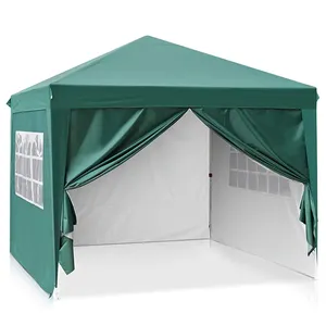 Ветрозащитный непромокаемый стальной каркас, уличные палатки 10 х10 футов для свадеб, сверхмощные палатки для мероприятий, шатер для свадебной вечеринки