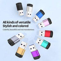 Convertisseur USB-C vers USB-A haute vitesse 10 Go Type C femelle vers USB 3.0 mâle adaptateur de câble pour ordinateur portable