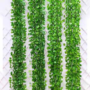 Plantas Artificiales Colgantes de Seda Impermeables al por Mayor, Hojas de Vid de 2.2m para Decoración de Interiores - Product Image 3