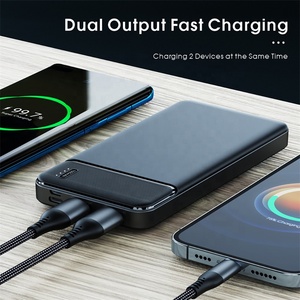 Super sottile 10000mAh USB <span class=keywords><strong>Power</strong></span> <span class=keywords><strong>Bank</strong></span> per <span class=keywords><strong>cellulare</strong></span> Micro USB ingresso e uscita 10W con batteria ai polimeri di LI - Product Image 6