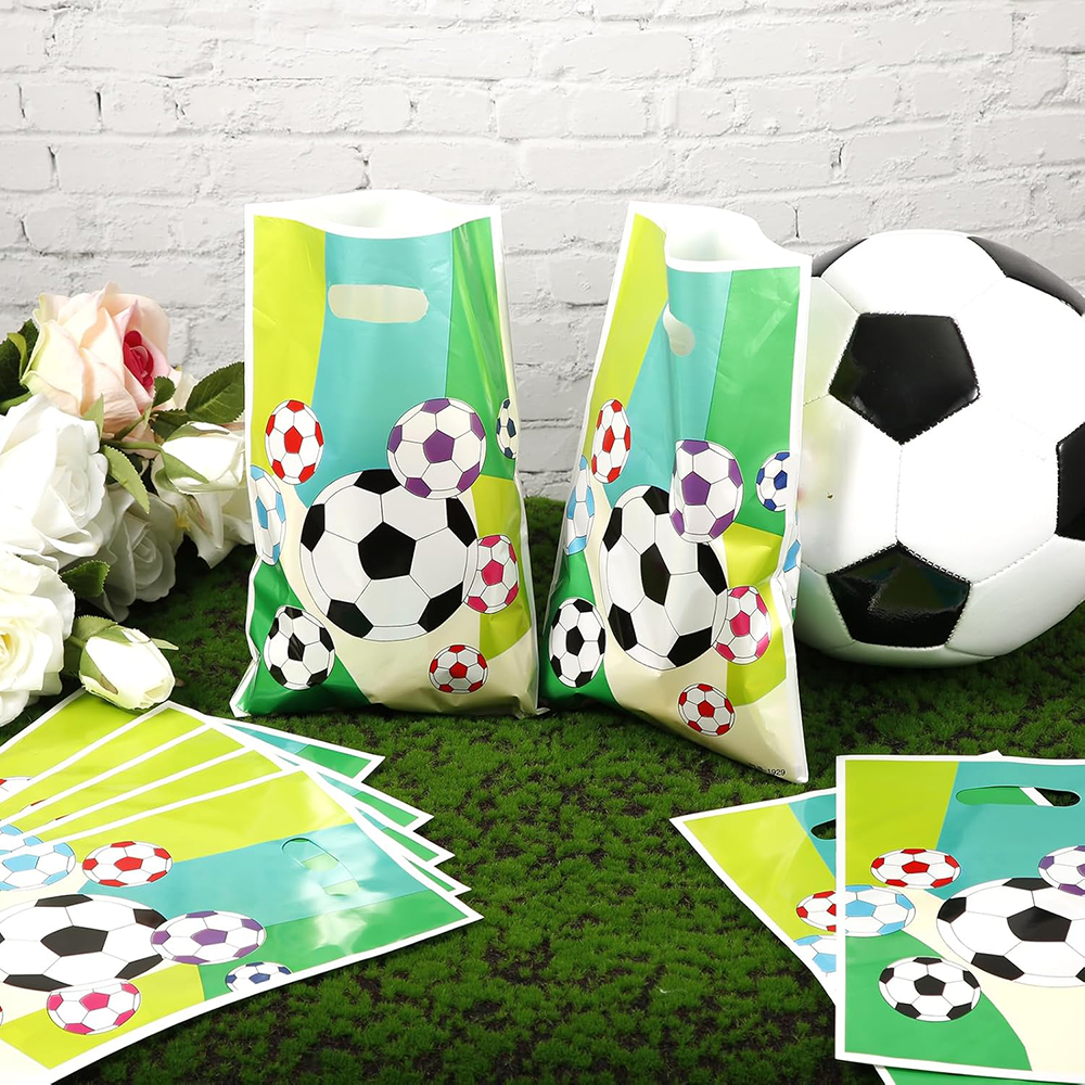 Buy 12pcs/set Football Party Bag Sport Soccer Game Birthday Party