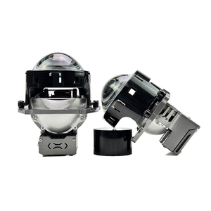 Nuove Lenti Proiettore Bi-LED Iperboloide Doppie Universali da 3 Pollici 6000K 12V Bianche per Fari Abbaglianti Auto H4 LED Star Accord - Product Image 3