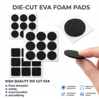 Custom Die Cut EVA Foam Insert High Density Shockproof Tray for Precision Measuring Tools Hardware Case Inner Packaging