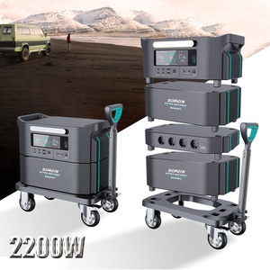 Generador solar Sorein 3kWh 3Kw con inversor híbrido 3000W y 6000Wh Estación de energía Cargador rápido para generador portátil - Product Image 1