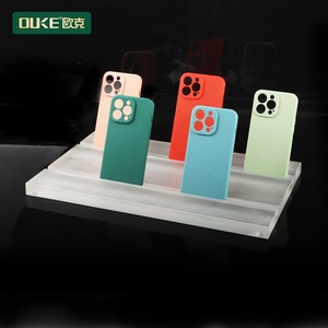 Bán buôn Frosted tùy chỉnh Acrylic điện thoại di động Trường hợp hiển thị đứng Triển Lãm Đứng cho trường hợp điện thoại - Product Image 5