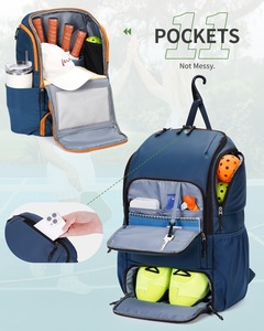 Bolsa de Pickleball Personalizada de Fábrica, OEM/ODM, Mochila Deportiva Grande con Compartimento para Zapatos, para Hombres <span class=keywords><strong>y</strong></span> Mujeres, Pedidos al por Mayor - Product Image 3