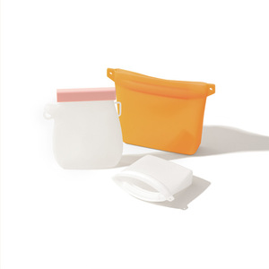 Sac de rangement en silicone pour aliments pour animaux de compagnie, étanche, résistant à l'humidité, auto-scellant, portable, pour chiens et chats, pour l'alimentation en voyage - Product Image 2
