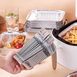 Vassoi Multifunzionali in PET Monouso per Alimenti, Vaschette in Alluminio per Conservazione e Cottura, Miglior Prezzo - Product Image 4