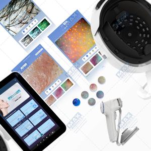 Kafa derisi saç analiz makinesi ile 2 in 1 cilt ve saç teşhis sistemi/cilt analizörü - Product Image 3