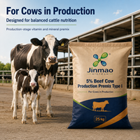 Additifs Alimentaires pour Animaux : Poudre de Minéraux et Oligo-éléments de Qualité Alimentaire pour Bovins (5% de Bœuf) – Additif pour l'Alimentation du Bétail en Ferme Laitière