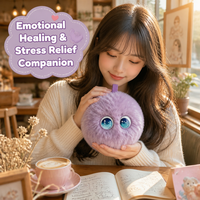 Robot intelligent compagnon émotionnel IA, modèle Husky Couples Bear, jouet en peluche et poupée pour enfants, avec rembourrage en coton PP, pour le dialogue transfrontalier, pour AI009