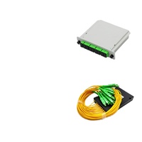 Boîtier de Cassette FTTH, séparateur de PLC, en PVC, LSZH ROHS, CE FTTH FTTA, G657A1 G657A2