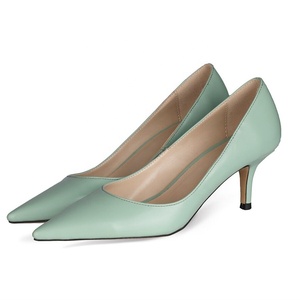 Fancy Low Tacchi Sottili Pattini di Vestito Delle Donne punta a punta Pompe Colorate Signore Dell'ufficio di Lavoro Tacchi Bassi Pompe <span class=keywords><strong>Scarpe</strong></span> Da Sposa - Product Image 2