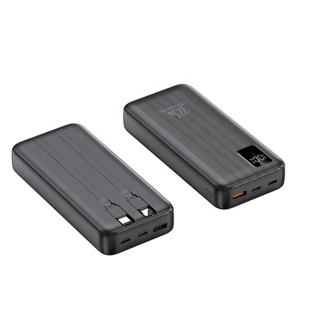 20000mAh Li-Polymer Battery Power Bank for iPhone with Quick Charge & Ultra Slim Design-Portable Charger (Type-C Input)
