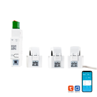 Matismart BPM3500 PV Compteur intelligent Compteur d'énergie triphasé à noyau divisé CT Rail DIN 200A WiFi 100A Tuya Compteur d'énergie intelligent pour l'énergie solaire PV