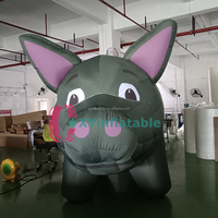 Tirelire géante gonflable personnalisée, grand ballon cochon pour la publicité