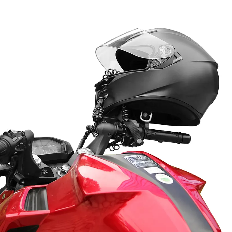 Scooter Anti-Vol Smart Moto Casque Serrure Anti-Vol Serrure pour Casque Vélo Moto Vtt Vélo Accessoires