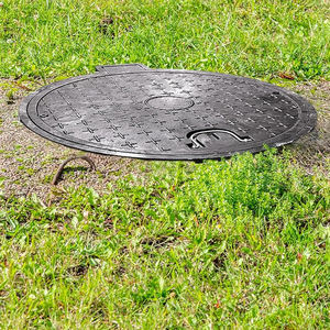 Acero de hierro fundido dúctil 60cm Aguas residuales C250 Inspección de alcantarillado Cubierta de pozo de agua 450X600 30x30 - Product Image 4