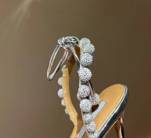 Latest Fashion Designer Femme Sandals Shoes High-heeled Beautiful Dress Sandals Bride Sexy Luxury Sandals for Women 2026 - Product Image 2