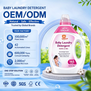 Detersivo Liquido Ecologico per Bambini, Formula Ultra Concentrata Senza Coloranti, Ipoallergenico, 2kg, Prodotti per la Pulizia - Product Image 1