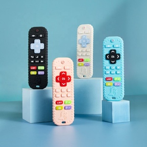 Meilleure vente télécommande forme Silicone bébé anneau de <span class=keywords><strong>dentition</strong></span> en Silicone souple <span class=keywords><strong>jouet</strong></span> de <span class=keywords><strong>dentition</strong></span> infantile à mâcher jouets de <span class=keywords><strong>dentition</strong></span> - Product Image 2