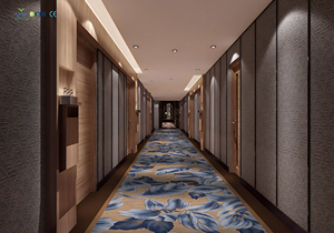 Wholesale Hotel Carpet Floor Luxury 5 Star <strong>Corridor</strong> Hotel Lobby Axminster Carpet Wall to Wall Hallway Carpets - Product Image 2