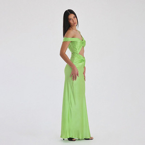 Mini vestido ajustado <span class=keywords><strong>para</strong></span> chica Sexy, diseños tradicionales elegantes e informales <span class=keywords><strong>para</strong></span> mujeres adolescentes, poliéster Vintage, servicio OEM tejido <span class=keywords><strong>para</strong></span> adultos - Product Image 4