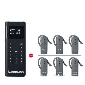 Traductor Inalámbrico Language Yu K8 con Guía de Voz de Uno a Muchos para Gobierno, Empresas, Áreas Turísticas, Recepción y Viajes - Product Image 1