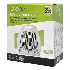 Termoventilatore ovale 1000 / 2000 Watt. - Product Image 6