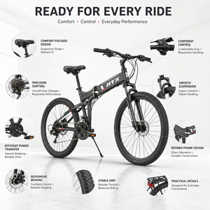 <span class=keywords><strong>Bicicleta</strong></span> de Montaña con Cuadro de Aluminio de 26, 27.5 y <span class=keywords><strong>29</strong></span> Pulgadas, Talla <span class=keywords><strong>XL</strong></span> - Product Image 3